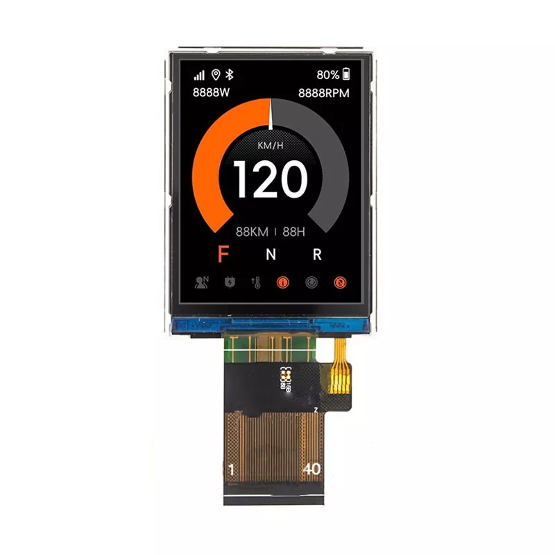 2.4 इन्च 240x320 ट्रान्सफ्यूलेक्शनल IPS TFT मोड्युल