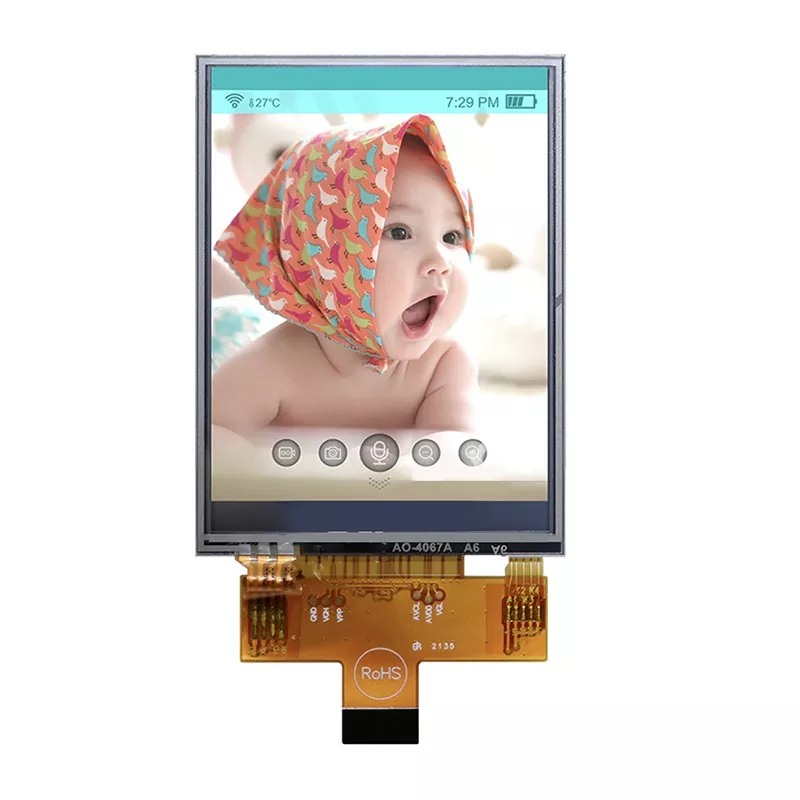 2.8 इन्च 240x320 प्रतिबन्धपूर्ण टच टिफ्ट मोड्युल