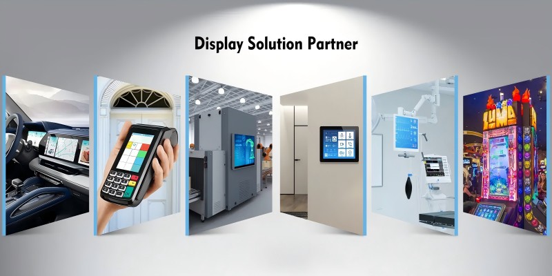 TFT LCD प्रदर्शन के अनुप्रयोगहरू छन्?