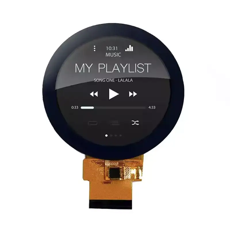 राउन्ड TFT LCD मोड्युलका अनुप्रयोगहरू के हुन्