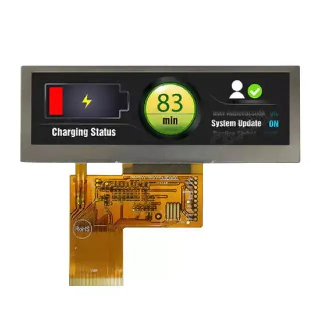 जहाँ बार प्रकार TFT मोड्युलहरू सामान्यतया मोटर वाहन र उपकरणमा प्रयोग गरिन्छ