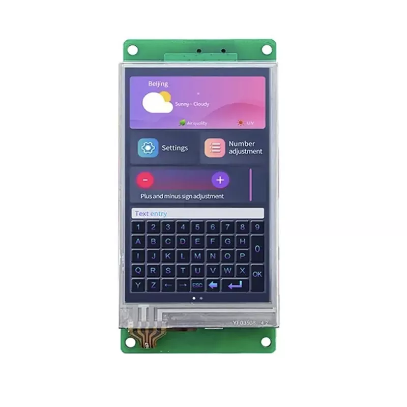 3.5 '' '-480x800 आईपीएस प्रतिरोधको टच टिफ्ट मोड्युल